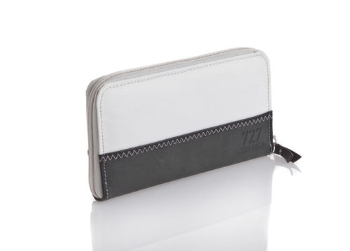727Sailbags Damen-Brieftasche WHITE SAIL