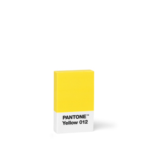 Pantone Radiergummi YELLOW 012