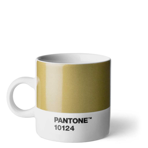 Pantone Porzellan-Espressotasse GOLD 10124