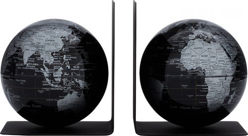 Globus emform Buchstützen-Set BOOKGLOBE BLACK