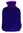 Farbenfreunde Wärmflasche TWINS, aubergine