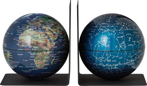 Globus emform Buchstützen-Set BOOKGLOBE EARTH GALAXY