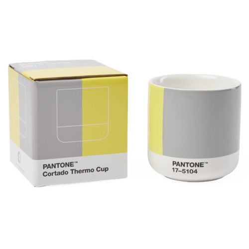 Pantone Porzellan-Becher Cortado inkl. Geschenkbox, 190 ml