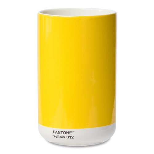 Pantone Porzellan Vase YELLOW 012, 1000 ml