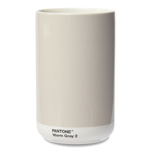 Pantone Porzellan Vase WARM GRAY 2, 1000 ml
