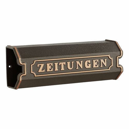 BURG-WÄCHTER Zeitungsbox 1890, bronze