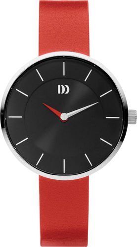 Danish Design Armbanduhr GLOBE BLACK RED